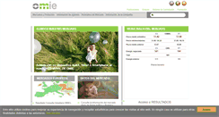 Desktop Screenshot of omie.es